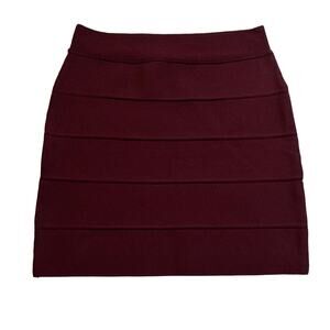 Romeo & Juliet Couture Pull On Bandage Bodycon Mini Skirt Size Small 90s Y2K